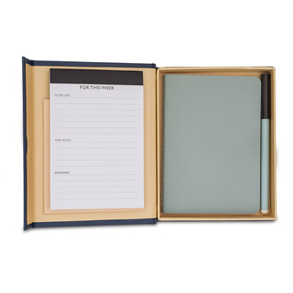 R73648 - Kampa notebook & planner, dark blue 