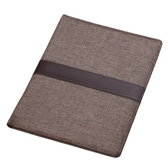 R73736 - Trieste A4 conference folder, brown 