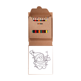 R73741 - Dibux colouring set, brown 