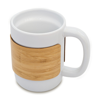 R85303 - Soro ceramic mug, white 