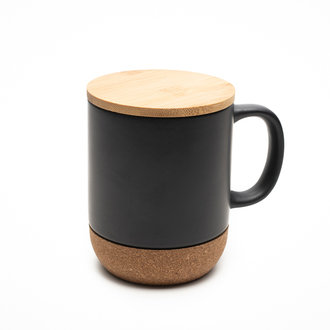 R85309 - 400 ml Giulia ceramic mug, black 
