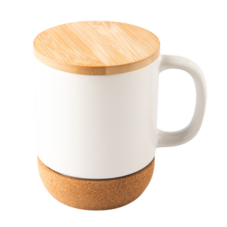 R85309 - 400 ml Giulia ceramic mug, white 