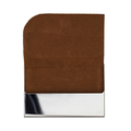 R00550.10 - Torre business card holder, brown 