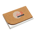 R00550.10 - Torre business card holder, brown 