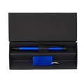 R02326.04 - Couple pen and keychain gift set, blue 