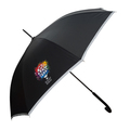 R07951.02 - Refu umbrella with reflective tape, black 