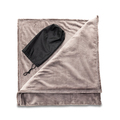 R08097.21 - Eddie blanket in pouch, grey 