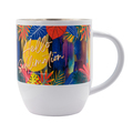 R08199.06 - 350 ml Alis Steel mug with sublimation coating, white 