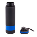 R08251.04 - Facile water bottle 900 ml, blue/black 