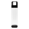 R08252.00 - Feelsofine water bottle 800 ml, colorless/black 