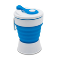 R08258.04 - Flexi Silicone mug 350 ml, blue 