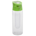 R08313.05 - 700 ml Frutello water bottle, green/colorless 