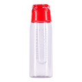R08313.08 - 700 ml Frutello water bottle, red/colorless 