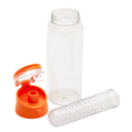R08313.15 - 700 ml Frutello water bottle, orange/colorless 