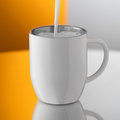R08343.06 - 350 ml Day steel mug, white 