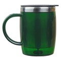 R08368.05 - 400ml Barrel insulated mug, green 