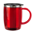 R08368.08 - 400ml Barrel insulated mug, red 