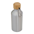 R08411.01 - Isla 400 ml aluminum bottle, silver 
