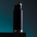 R08414.02 - 530 ml Horten vacuum bottle, black 