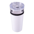 R08431.06 - Alpena glass mug 400 ml, white 