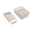 R08442.00 - 900 ml Delect lunch box, white/colorless 