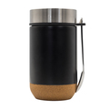 R08455.02 - 400 ml Basilan vacuum container, black 