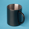R08490.02 - 240 ml Stalwart stainless steel mug, black 