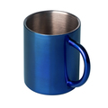 R08490.04.IIQ - 240 ml Stalwart stainless steel mug, blue 