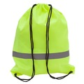 R08696.03 - Promo backpack with reflective tape, yellow 