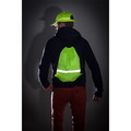 R08696.03 - Promo backpack with reflective tape, yellow 