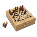R22553.13 - Abruzzo chess and wine set, beige 
