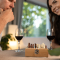 R22553.13 - Abruzzo chess and wine set, beige 