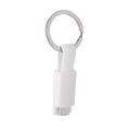 R50176.06 - Hook Up USB keyring, white 