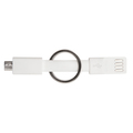 R50176.06 - Hook Up USB keyring, white 