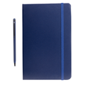 R64214.42.O - Abrantes notepad & pen set, dark blue 