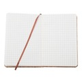 R64224 - Robledo 145x210/80p squared notepad, brown 