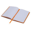 R64231.15 - @ 130x210/80p plain notepad, orange/white 