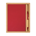 R64258.08 - Forest pen and notebook gift set, red 