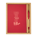 R64258.08 - Forest pen and notebook gift set, red 