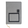 R64265.21 - Irun notepad with pocket, grey 