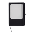 R64270.02 - Blanko notebook with a white erasable board, black 