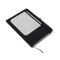 R64270.02 - Blanko notebook with a white erasable board, black 