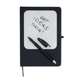 R64270.02 - Blanko notebook with a white erasable board, black 