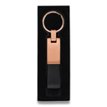 R73166.02 - Rosa metal keychain, black 