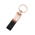 R73166.02 - Rosa metal keychain, black 