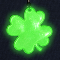 R73243.51 - Lucky Clover safety keyring, green 