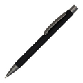 R73444.02 - Eken aluminum ballpen, black 