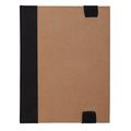 R73661.02 - Kraft Paper notepad with memo set, black/beige 